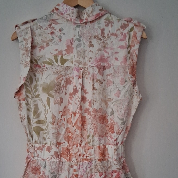 Rachel Zoe Floral Jumpsuit - Pink and Green - Picture 14 of 14